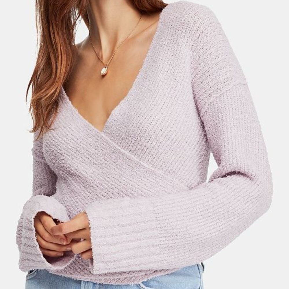 ✨40% OFF SALE✨ Free People Sensual Wrap Sweater
